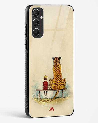 Calvin Hobbes Adolescence Glass Case Phone Cover (Samsung)