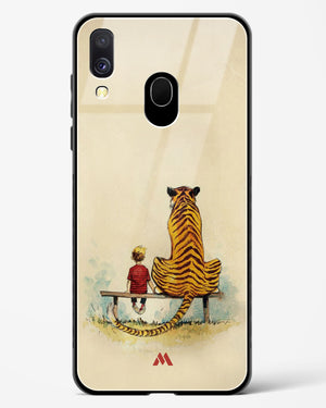 Calvin Hobbes Adolescence Glass Case Phone Cover (Samsung)
