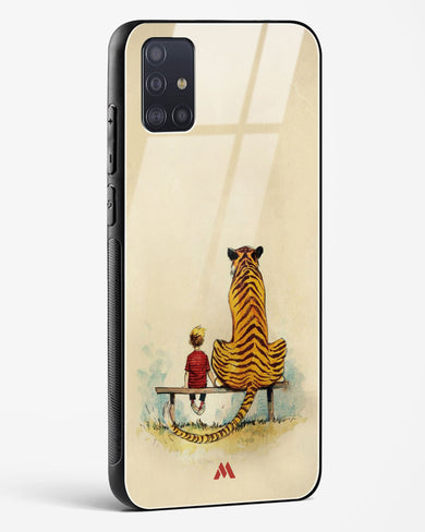 Calvin Hobbes Adolescence Glass Case Phone Cover (Samsung)