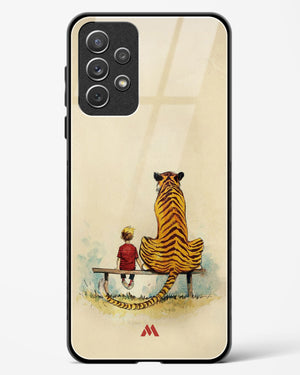 Calvin Hobbes Adolescence Glass Case Phone Cover (Samsung)