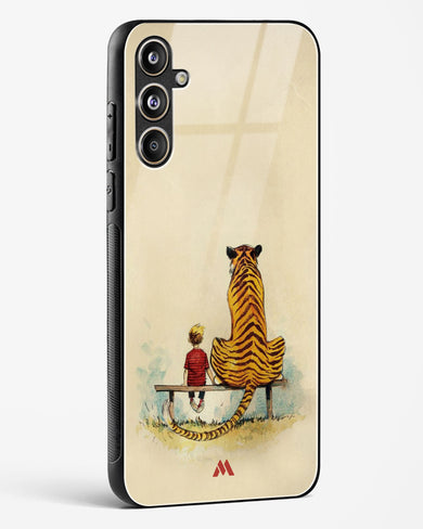 Calvin Hobbes Adolescence Glass Case Phone Cover (Samsung)