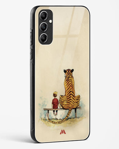 Calvin Hobbes Adolescence Glass Case Phone Cover (Samsung)