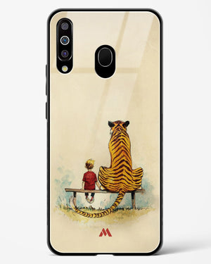 Calvin Hobbes Adolescence Glass Case Phone Cover-(Samsung)