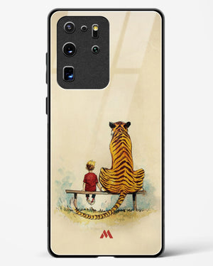 Calvin Hobbes Adolescence Glass Case Phone Cover (Samsung)