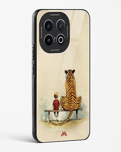Calvin Hobbes Adolescence Glass Case Phone Cover (Vivo)