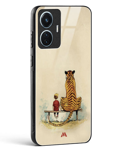 Calvin Hobbes Adolescence Glass Case Phone Cover (Vivo)