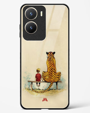 Calvin Hobbes Adolescence Glass Case Phone Cover (Vivo)