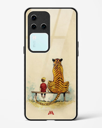 Calvin Hobbes Adolescence Glass Case Phone Cover (Vivo)