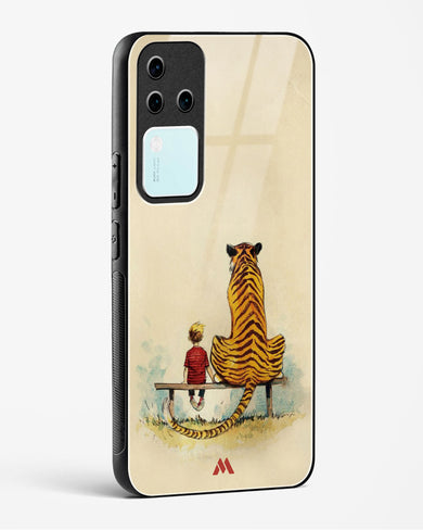 Calvin Hobbes Adolescence Glass Case Phone Cover (Vivo)