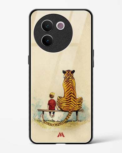 Calvin Hobbes Adolescence Glass Case Phone Cover (Vivo)