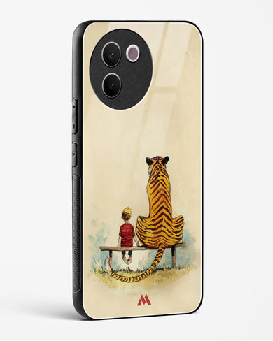 Calvin Hobbes Adolescence Glass Case Phone Cover (Vivo)