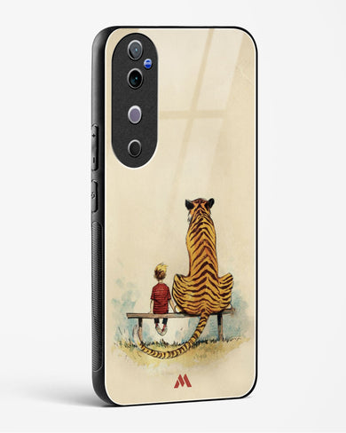 Calvin Hobbes Adolescence Glass Case Phone Cover (Vivo)