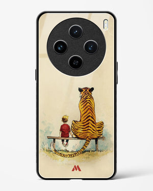 Calvin Hobbes Adolescence Glass Case Phone Cover (Vivo)