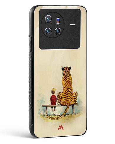 Calvin Hobbes Adolescence Glass Case Phone Cover (Vivo)