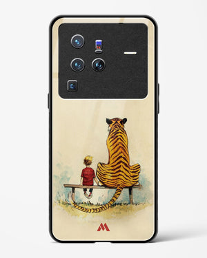 Calvin Hobbes Adolescence Glass Case Phone Cover (Vivo)