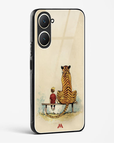 Calvin Hobbes Adolescence Glass Case Phone Cover (Vivo)