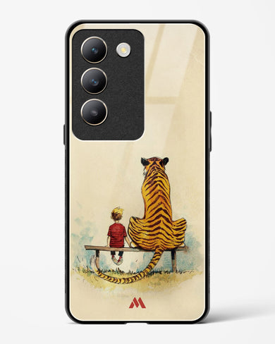Calvin Hobbes Adolescence Glass Case Phone Cover (Vivo)