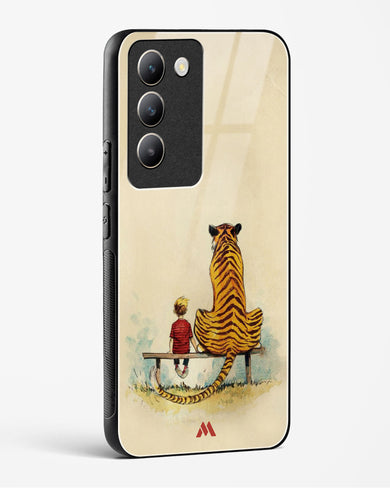 Calvin Hobbes Adolescence Glass Case Phone Cover (Vivo)