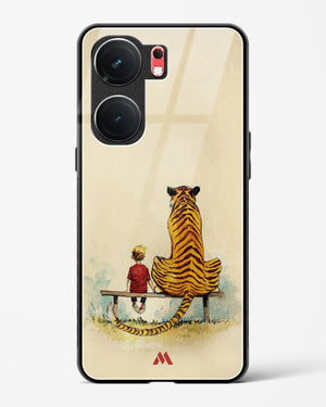 Calvin Hobbes Adolescence Glass Case Phone Cover (Vivo)