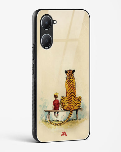 Calvin Hobbes Adolescence Glass Case Phone Cover (Vivo)