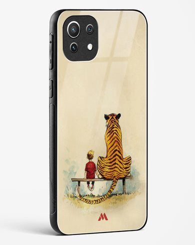 Calvin Hobbes Adolescence Glass Case Phone Cover-(Xiaomi)