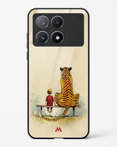 Calvin Hobbes Adolescence Glass Case Phone Cover-(Xiaomi)