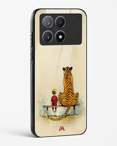 Calvin Hobbes Adolescence Glass Case Phone Cover-(Xiaomi)