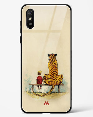 Calvin Hobbes Adolescence Glass Case Phone Cover-(Xiaomi)