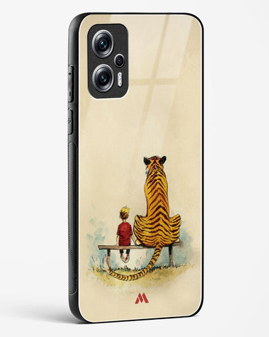 Calvin Hobbes Adolescence Glass Case Phone Cover-(Xiaomi)