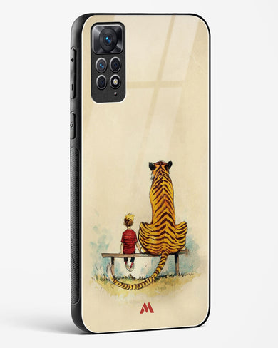 Calvin Hobbes Adolescence Glass Case Phone Cover-(Xiaomi)