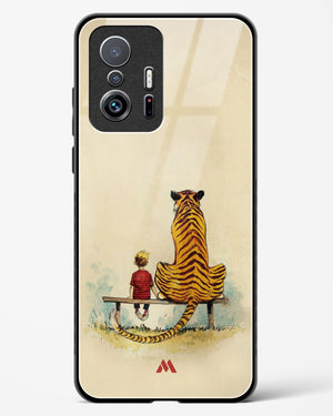 Calvin Hobbes Adolescence Glass Case Phone Cover-(Xiaomi)