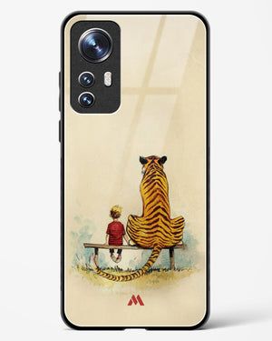 Calvin Hobbes Adolescence Glass Case Phone Cover-(Xiaomi)