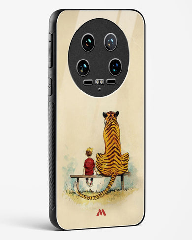 Calvin Hobbes Adolescence Glass Case Phone Cover-(Xiaomi)