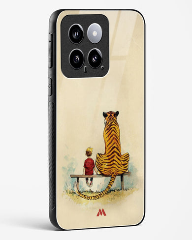 Calvin Hobbes Adolescence Glass Case Phone Cover-(Xiaomi)