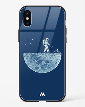 Moonscaping Glass Case Phone Cover (Apple)