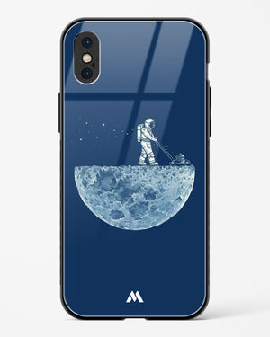 Moonscaping Glass Case Phone Cover (Apple)