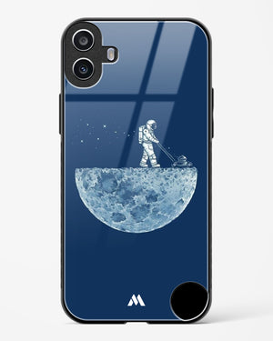 Moonscaping Glass Case Phone Cover (Nothing)