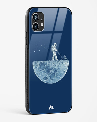 Moonscaping Glass Case Phone Cover (Nothing)