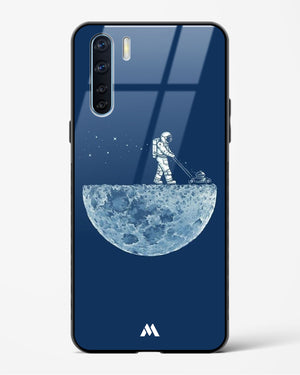 Moonscaping Glass Case Phone Cover-(Oppo)