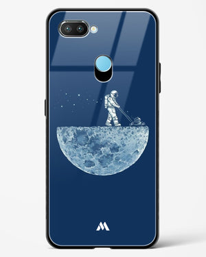 Moonscaping Glass Case Phone Cover-(Realme)