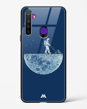 Moonscaping Glass Case Phone Cover-(Realme)