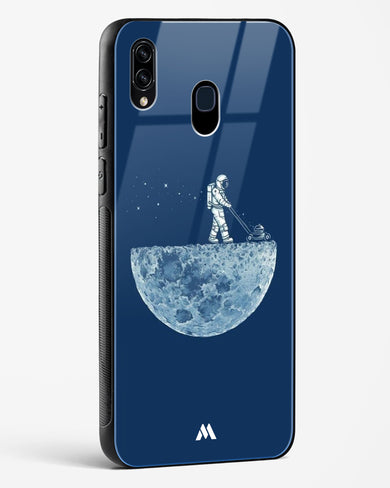 Moonscaping Glass Case Phone Cover-(Samsung)