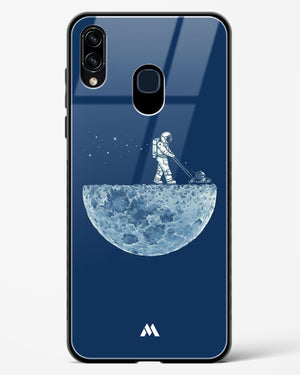 Moonscaping Glass Case Phone Cover-(Samsung)