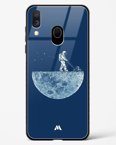 Moonscaping Glass Case Phone Cover-(Samsung)