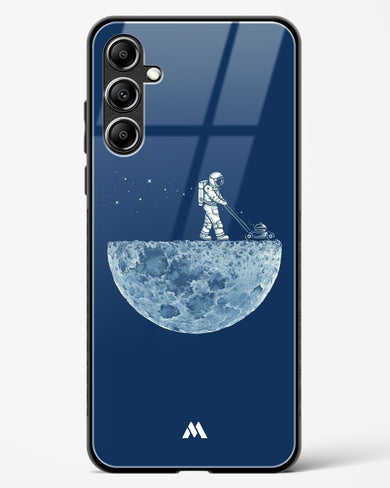 Moonscaping Glass Case Phone Cover-(Samsung)