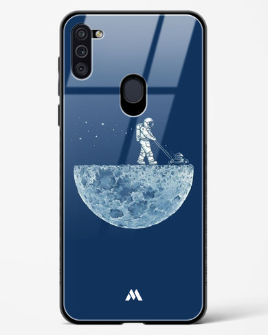 Moonscaping Glass Case Phone Cover-(Samsung)