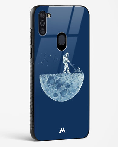 Moonscaping Glass Case Phone Cover-(Samsung)