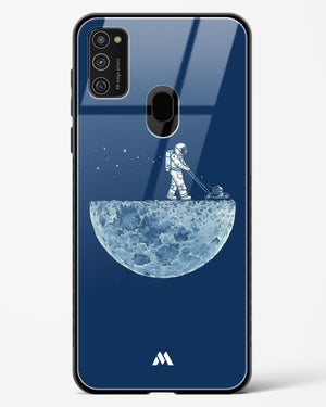 Moonscaping Glass Case Phone Cover-(Samsung)