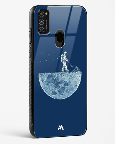 Moonscaping Glass Case Phone Cover-(Samsung)