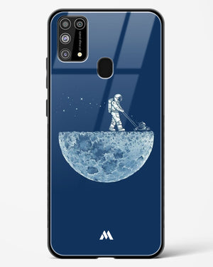 Moonscaping Glass Case Phone Cover-(Samsung)